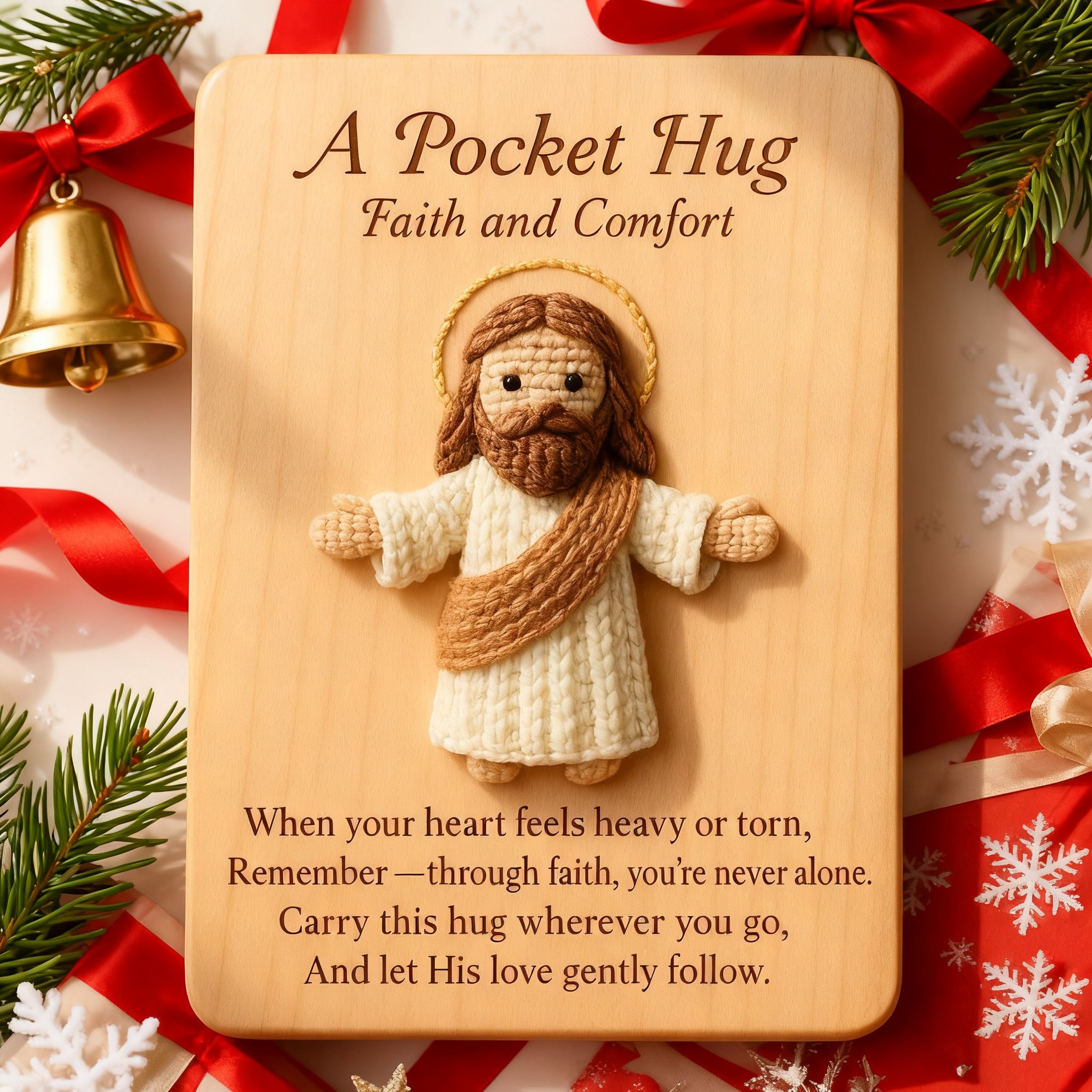 🔥Last Day 49% OFF - 🙏God and the Virgin Mary Pocket Hug- A Gift of Emotional Comfort🎁