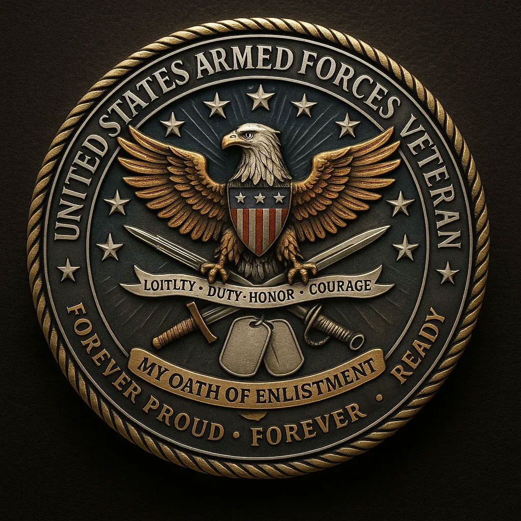 🇺🇸“I Am a U.S. Veteran” Commemorative Coin