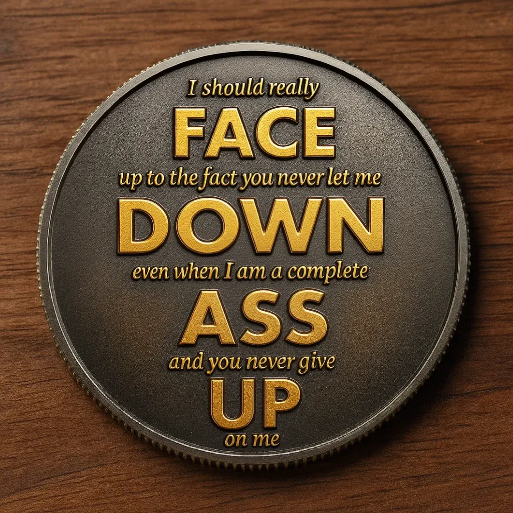 🏆Flash Sale 60% OFF - ⚡ “Keep Calm & Say Yes, Daddy” Limited Edition Coin 😏🔥