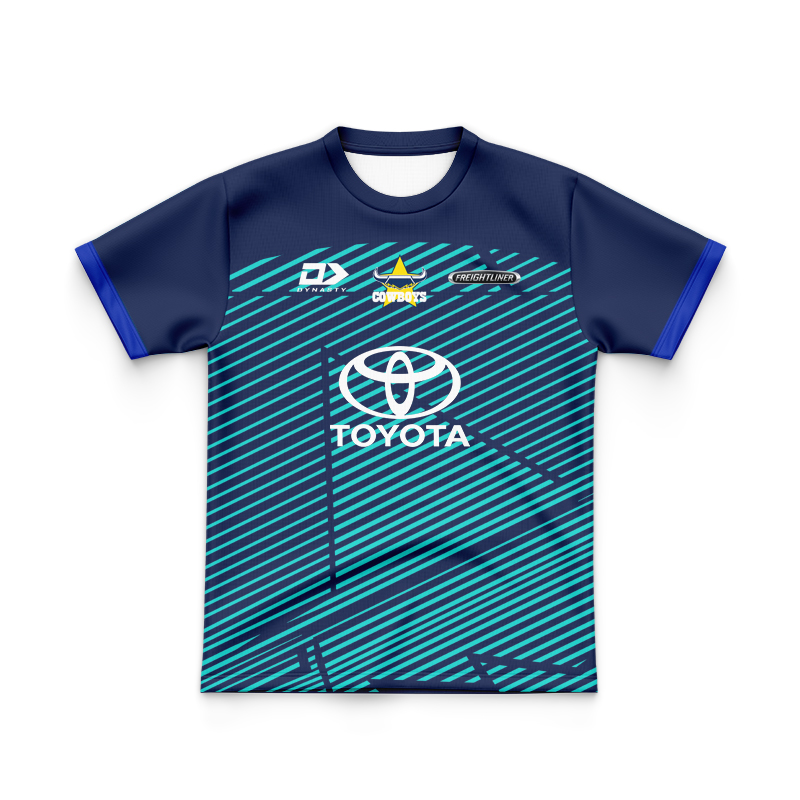 Kid's NRLW North Queensland Cowboys 2024 Training Jersey