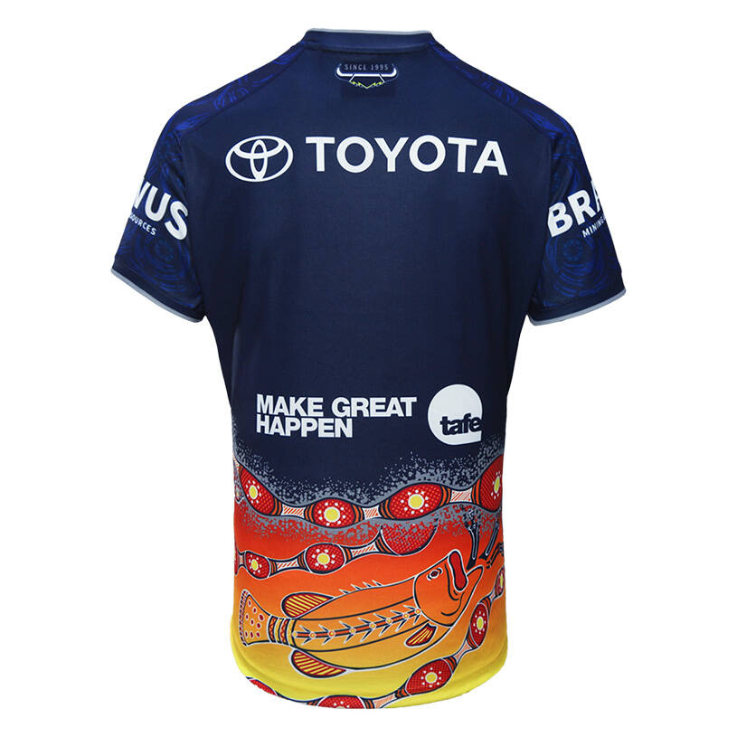 NRL North Queensland Cowboys 2024 Indigenous Jersey