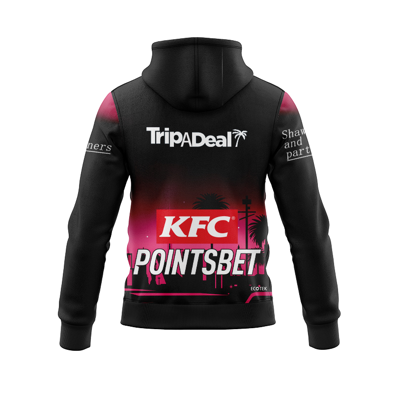 NRL Manly Warringah Sea Eagles 2024 Las Vegas Warm Up Zipper Hoodie