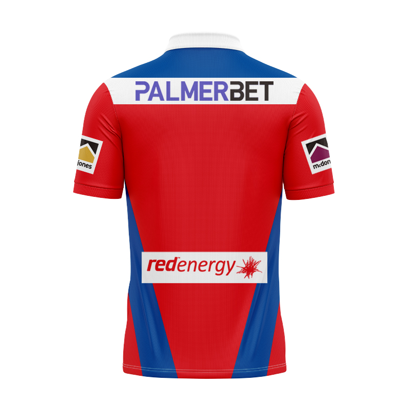 NRL Newcastle Knights 2025 Home Polo Shirt