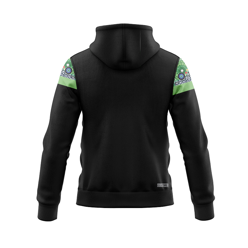 NRL Canberra Raiders 2024 Indigenous Zipper Hoodie
