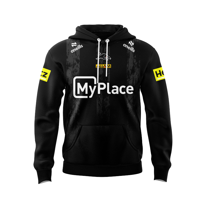 NRL Penrith Panthers 2025 Dark Training Hoodie