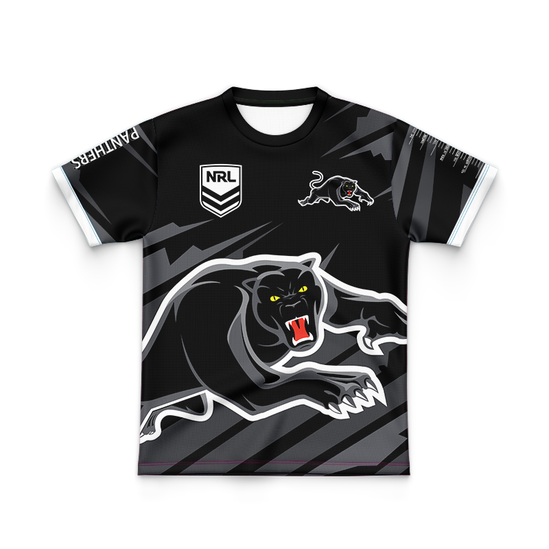 Kid's NRL Penrith Panthers 2024 'FISHFINDER' Jersey