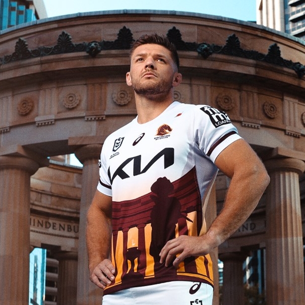 NRL Brisbane Broncos 2024 ANZAC Jersey