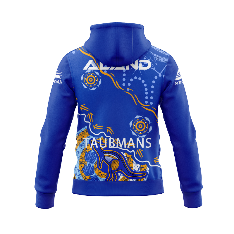 NRL Parramatta Eels 2024 Indigenous Zipper Hoodie