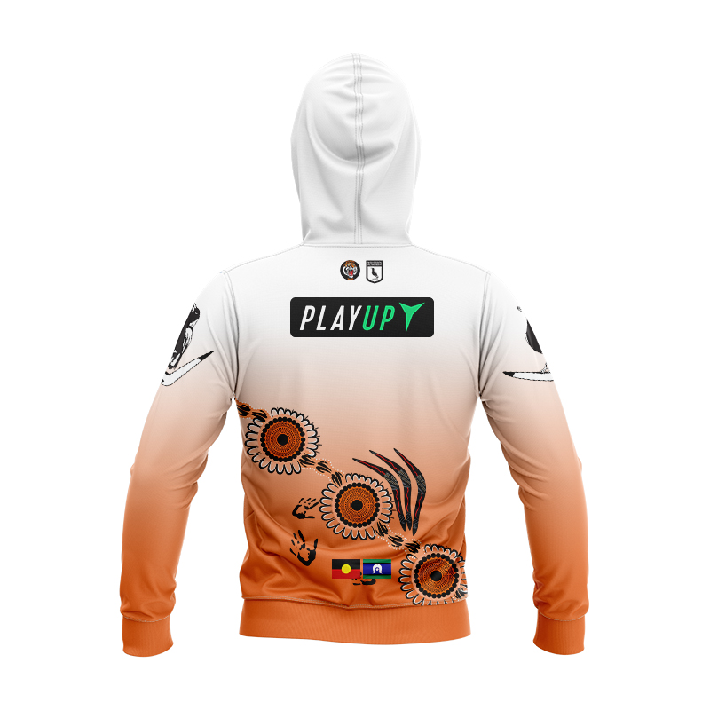 Kid's NRL Wests Tigers 2024 Indigenous Hoodie