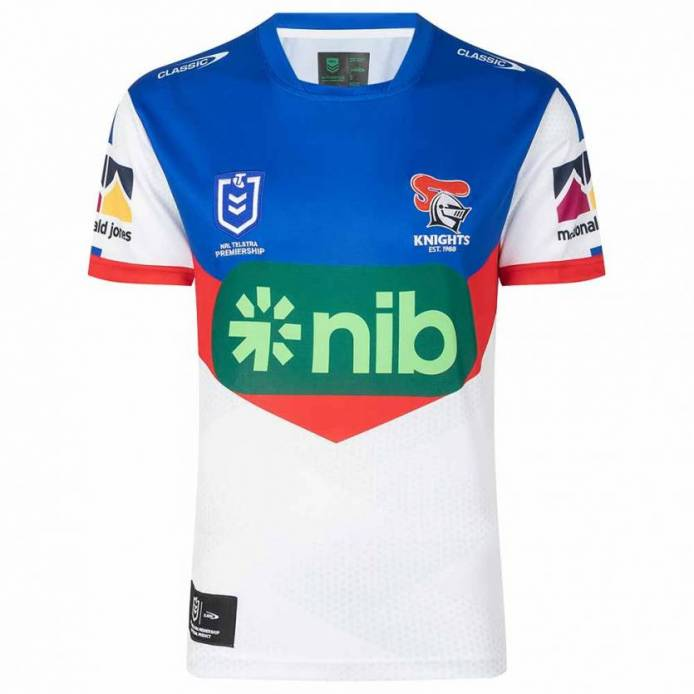 NRL Newcastle Knights 2023 Away Jersey