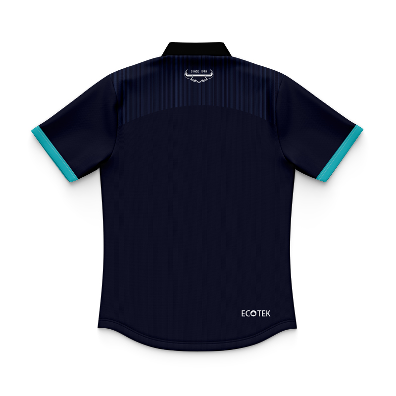 Kid's NRLW North Queensland Cowboys 2024 Media Polo Shirt