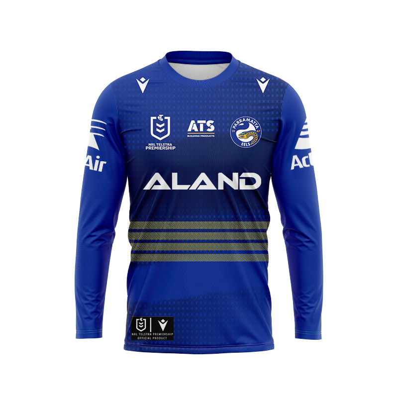 NRL Parramatta Eels 2024 Long Sleeve Home Jersey