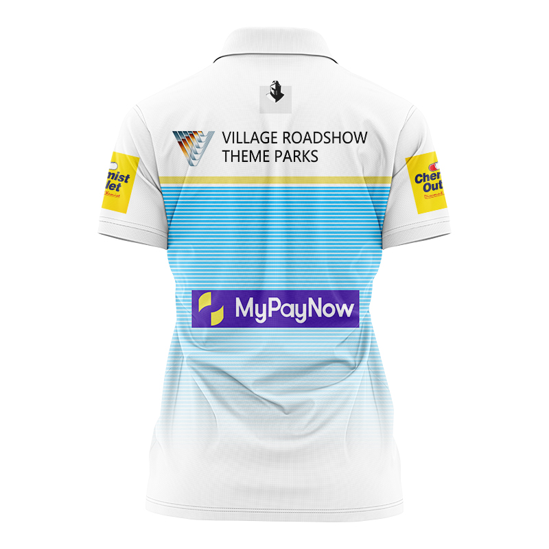 Women's NRL Gold Coast Titans 2024 Away Polo Shirt