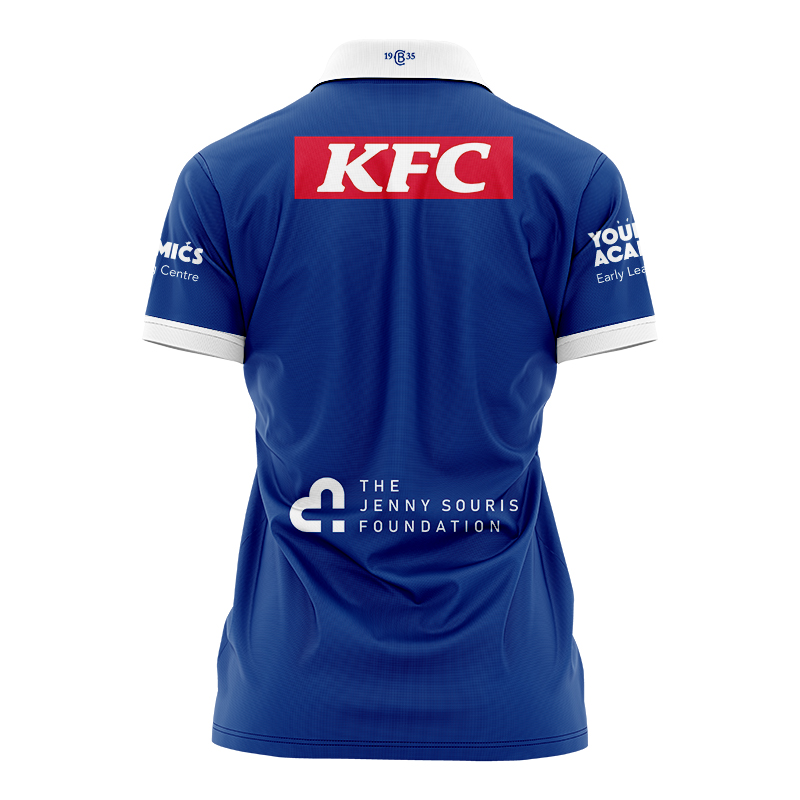 Women's NRL Canterbury-Bankstown Bulldogs 2024 Away Polo Shirt
