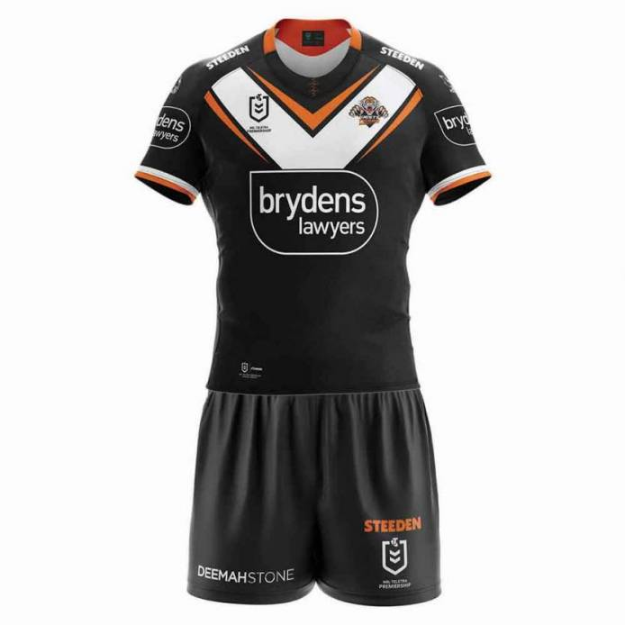 Kid's NRL Wests Tigers 2021 Home Jersey