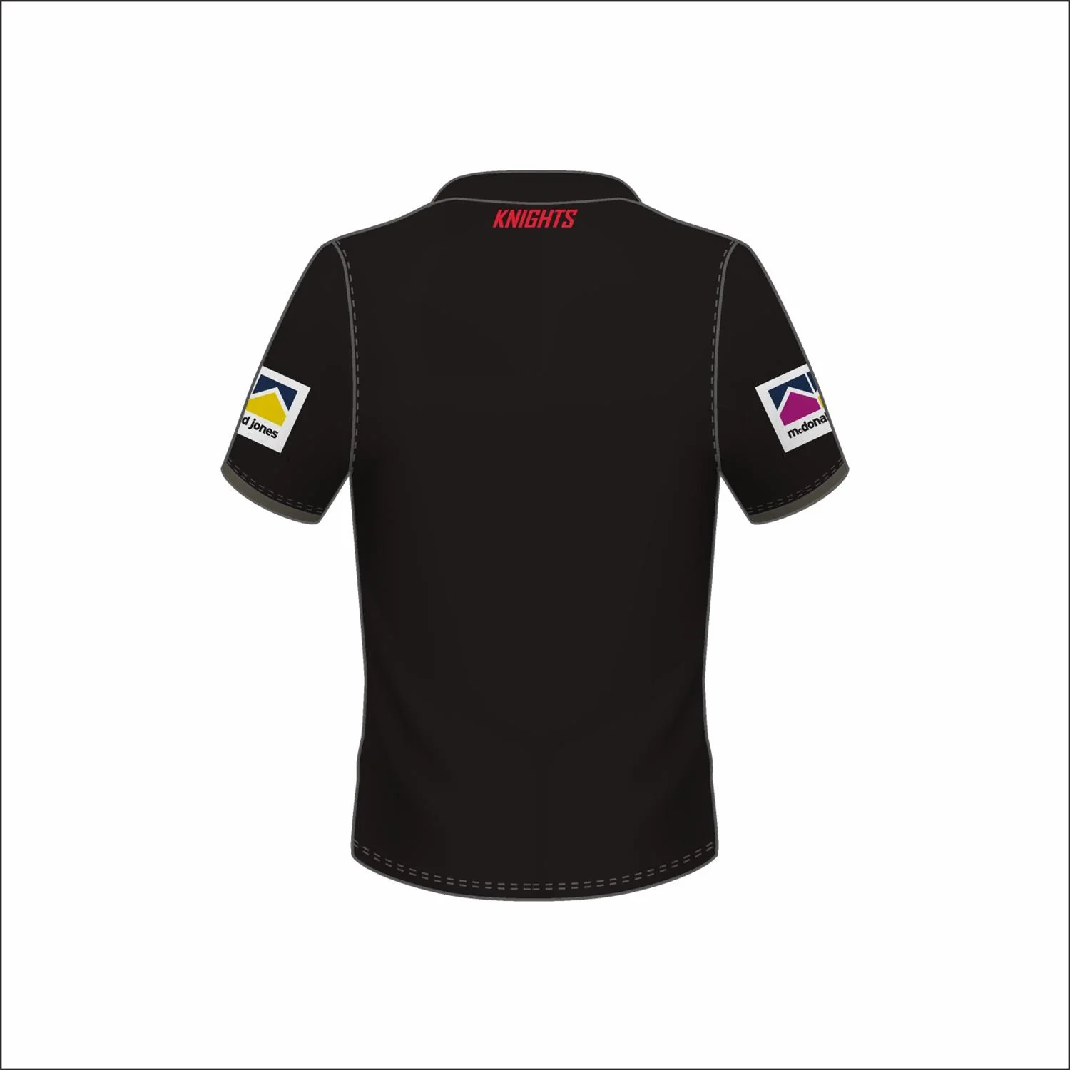 Kid's NRL Newcastle Knights 2025 Media Polo Shirt