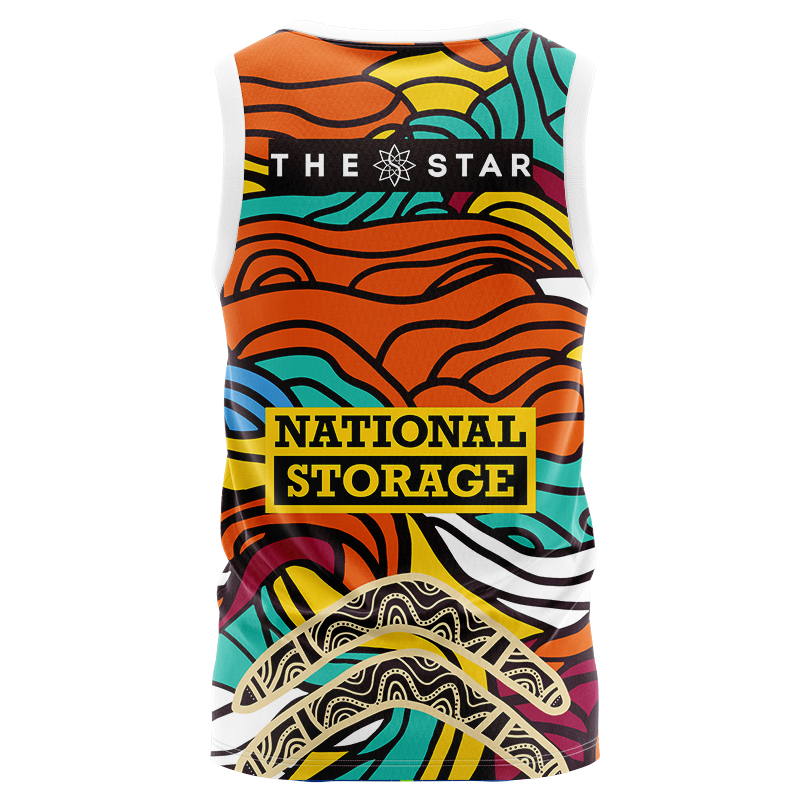 NRL Brisbane Broncos 2023 Indigenous Singlet