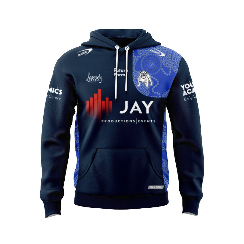 NRL Canterbury-Bankstown Bulldogs 2024 Indigenous Hoodie