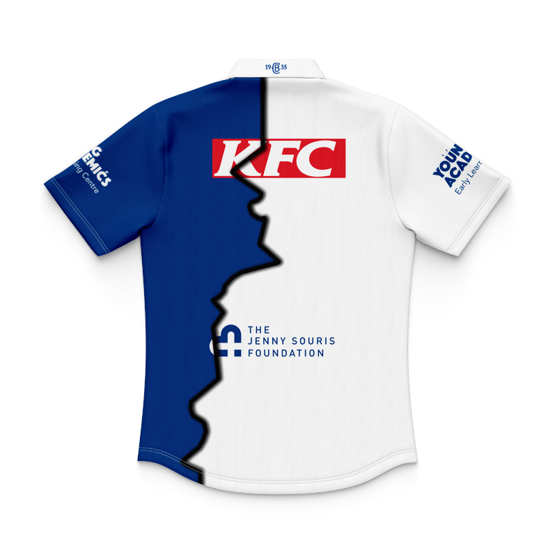 Kid's NRL Canterbury-Bankstown Bulldogs 2024 Mix Polo Shirt