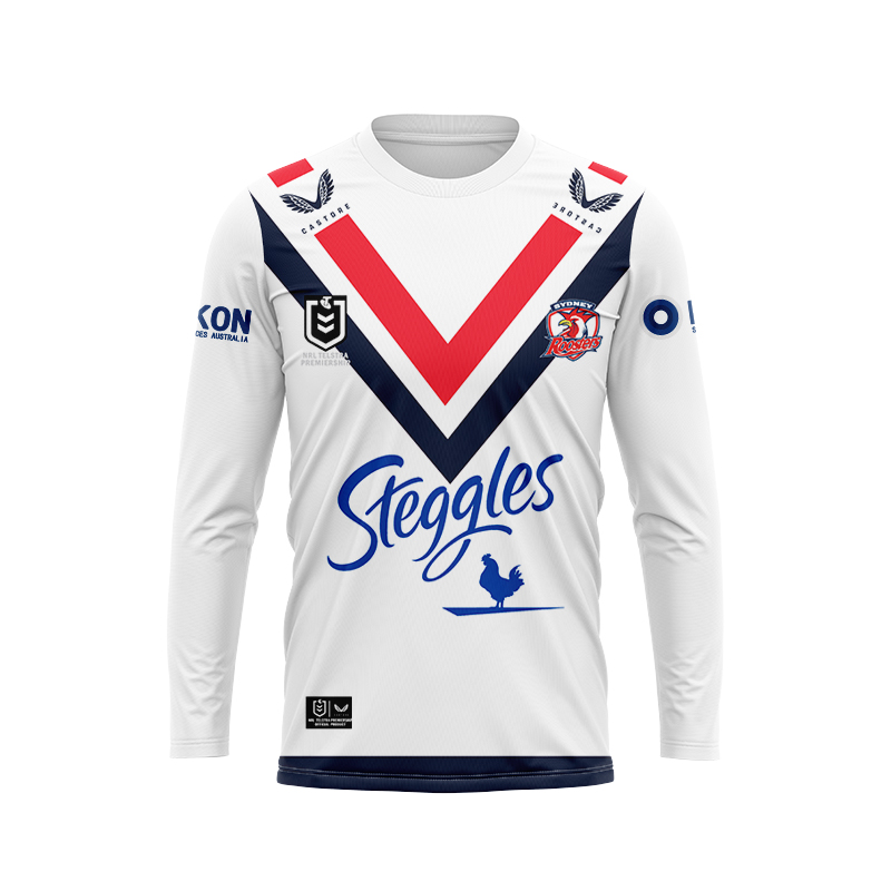 NRL Sydney Roosters 2024 Long Sleeve Away Jersey