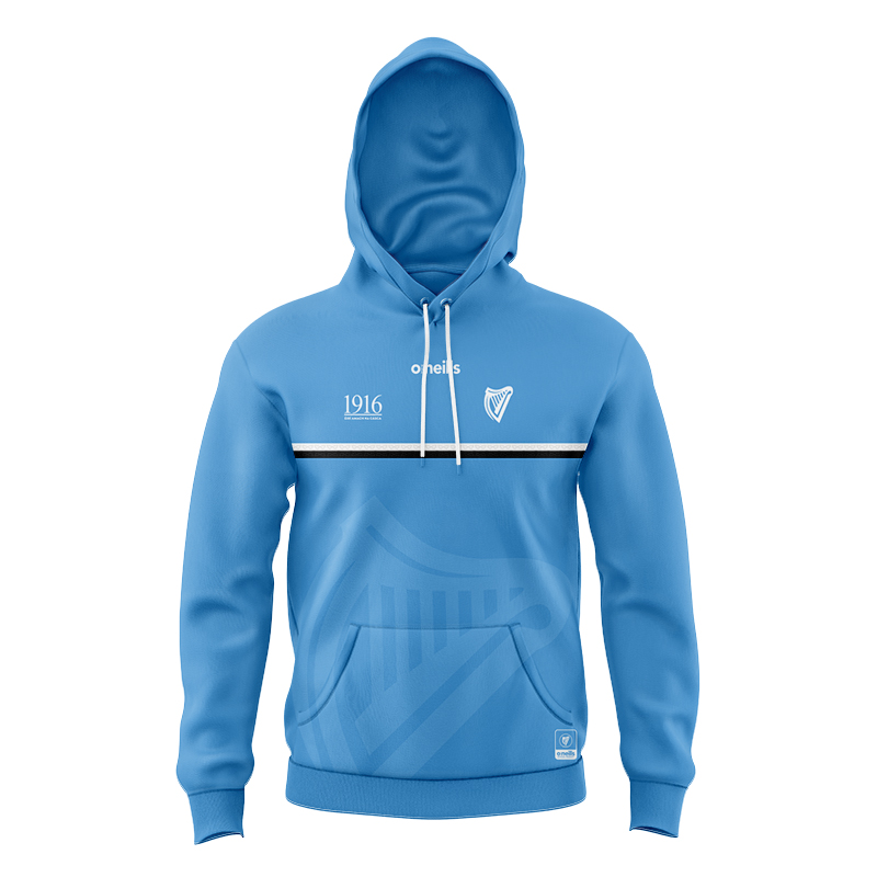 Kid's Ireland GAA 1916 Commemoration Sky Blue Hoodie