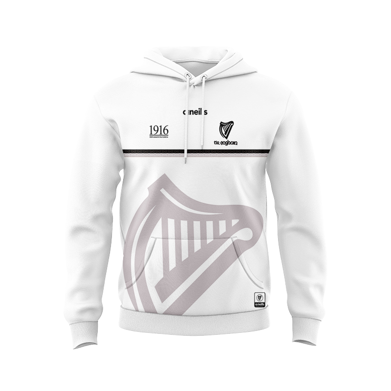 Men's Ireland GAA 1916 Commemoration White Hoodie