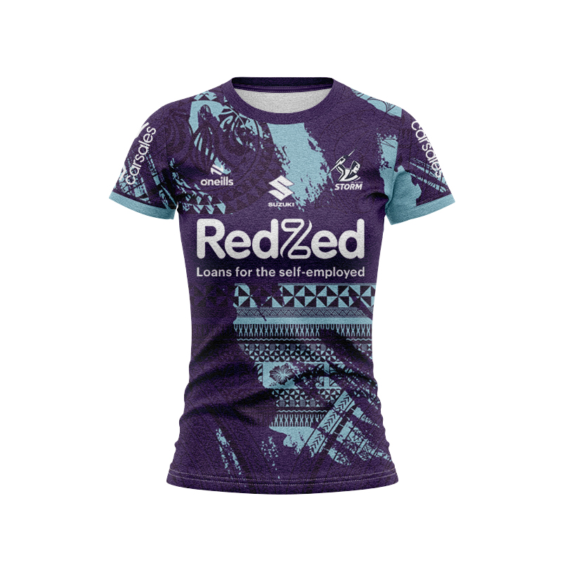 Women's NRL Melbourne Storm 2024 Multicultural Jersey