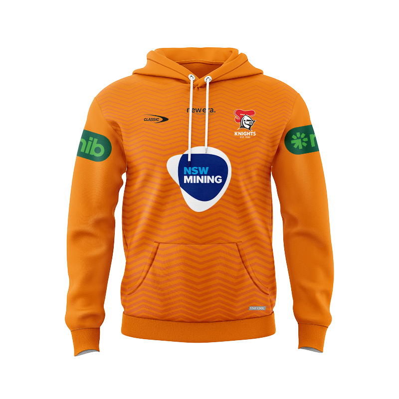NRL Newcastle Knights 2024 Mining Training Hoodie