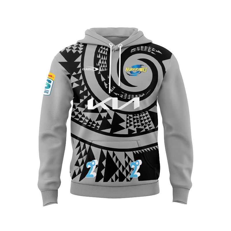 Wellington Hurricanes Super Rugby 2024 Away Hoodie