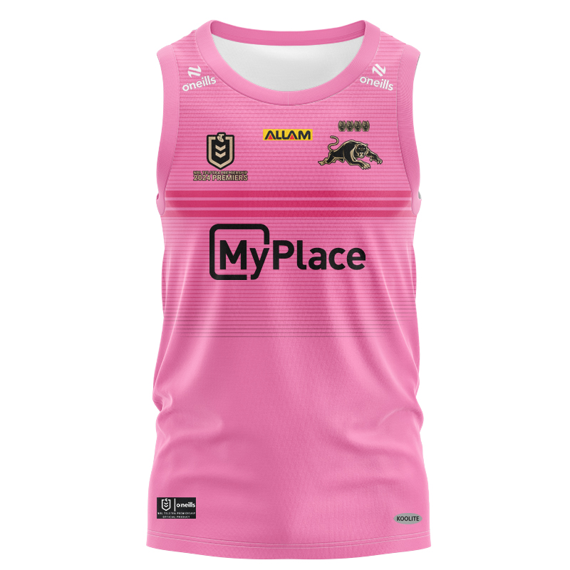 NRL Penrith Panthers Premiers 2024 Singlet