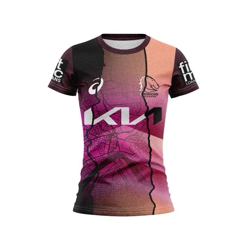 Women's NRL Brisbane Broncos 2024 Training Mix Jersey