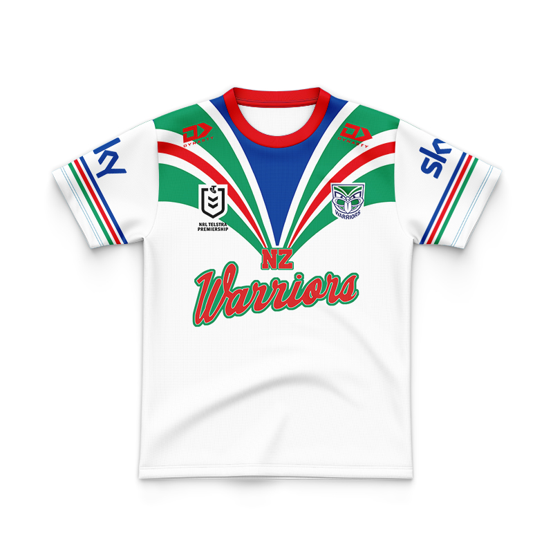 Kid's NRL New Zealand Warriors 2024 Heritage Jersey