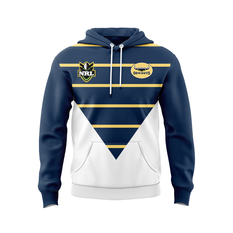 NRL North Queensland Cowboys 1998 Retro Hoodie