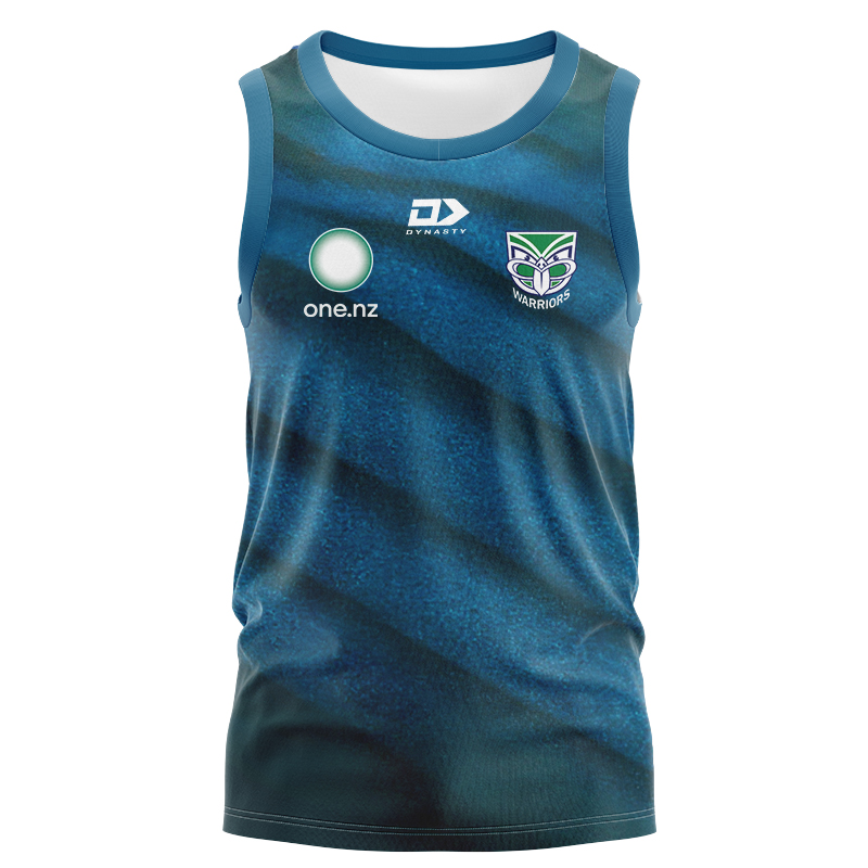 NRL New Zealand Warriors 2025 Coaches Training Singlet