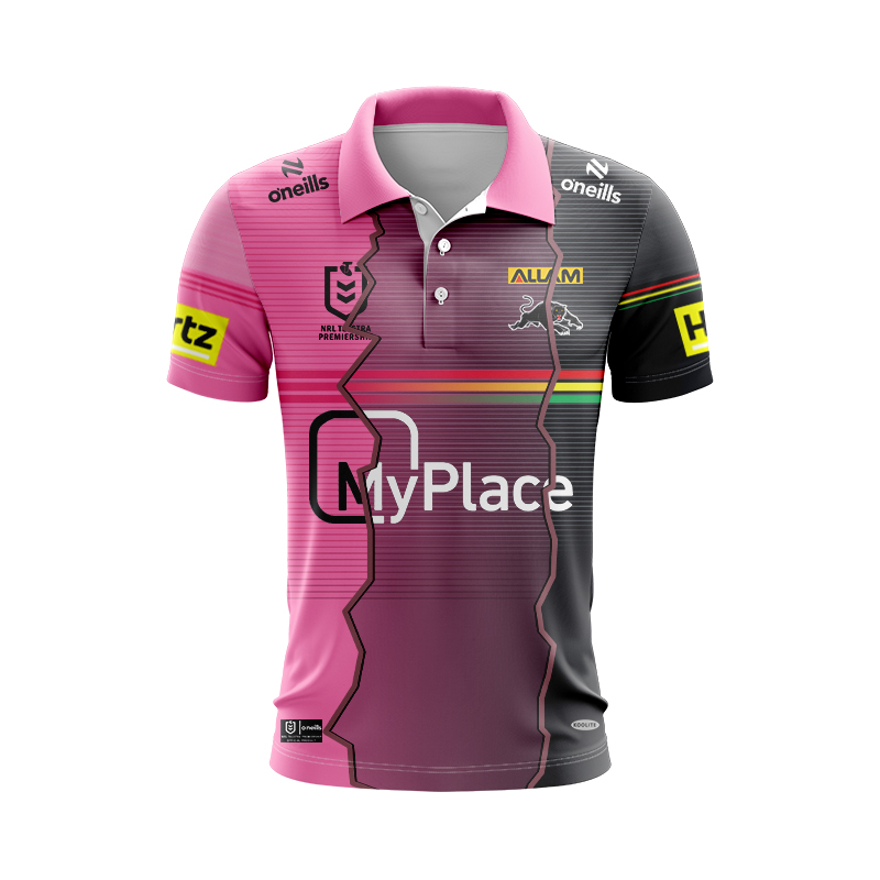 NRL Penrith Panthers 2024 Mix Polo Shirt