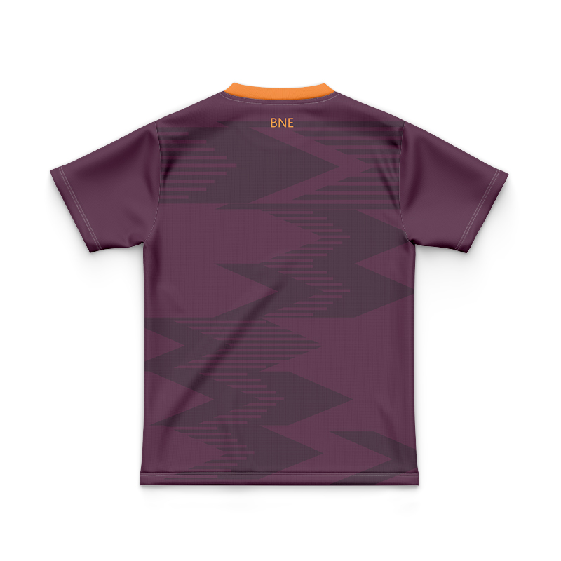 Kid's NRL Brisbane Broncos 2024 Run Out Jersey