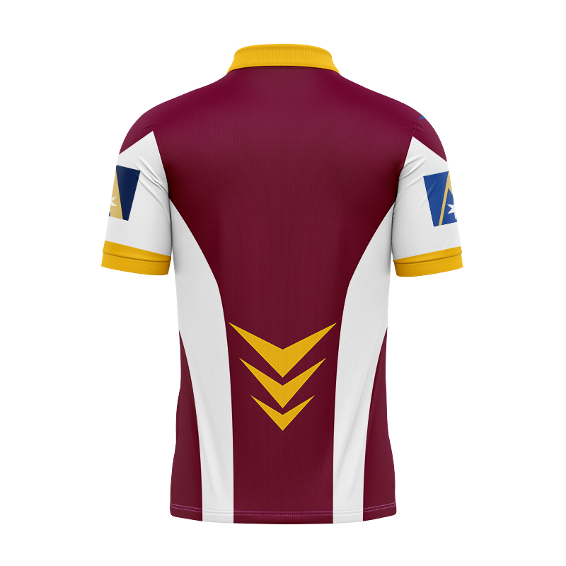NRL Brisbane Broncos 1998 Retro Polo Shirt