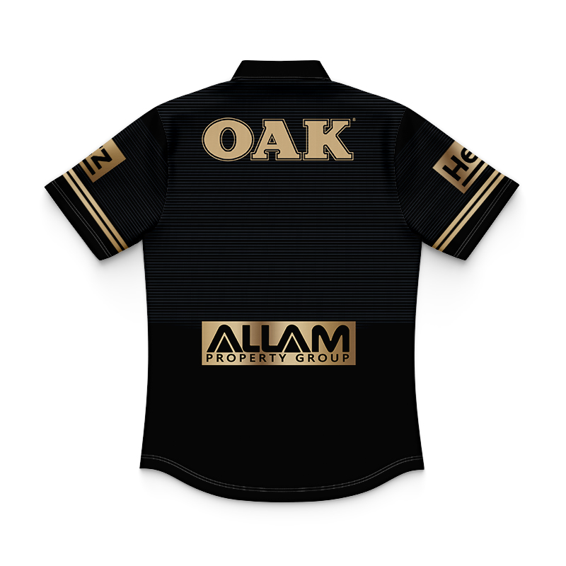 Kid's NRL Penrith Panthers 2025 Alternate Polo Shirt