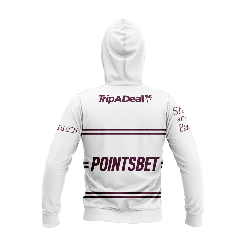 Kid's NRL Manly Warringah Sea Eagles 2023 Away Hoodie