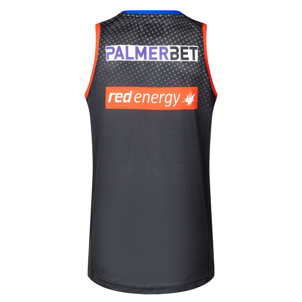 NRL Newcastle Knights 2025 Black Training Singlet