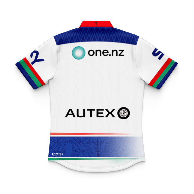 Kid's NRL New Zealand Warriors 2025 Away Polo Shirt