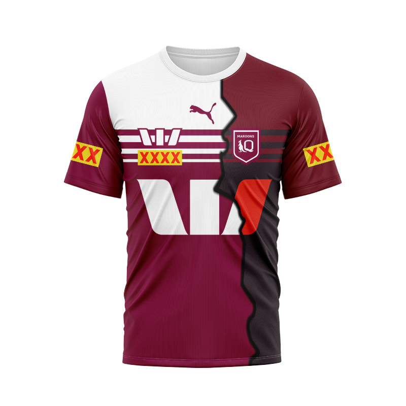 NRL QLD Maroons 2024 Mix Jersey