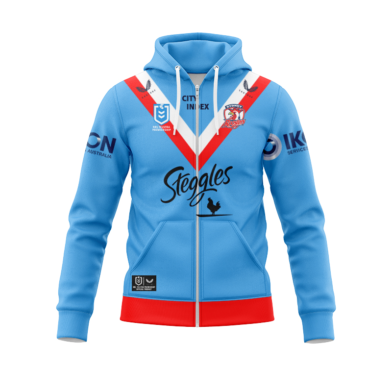 NRL Sydney Roosters 2024 ANZAC Zipper Hoodie
