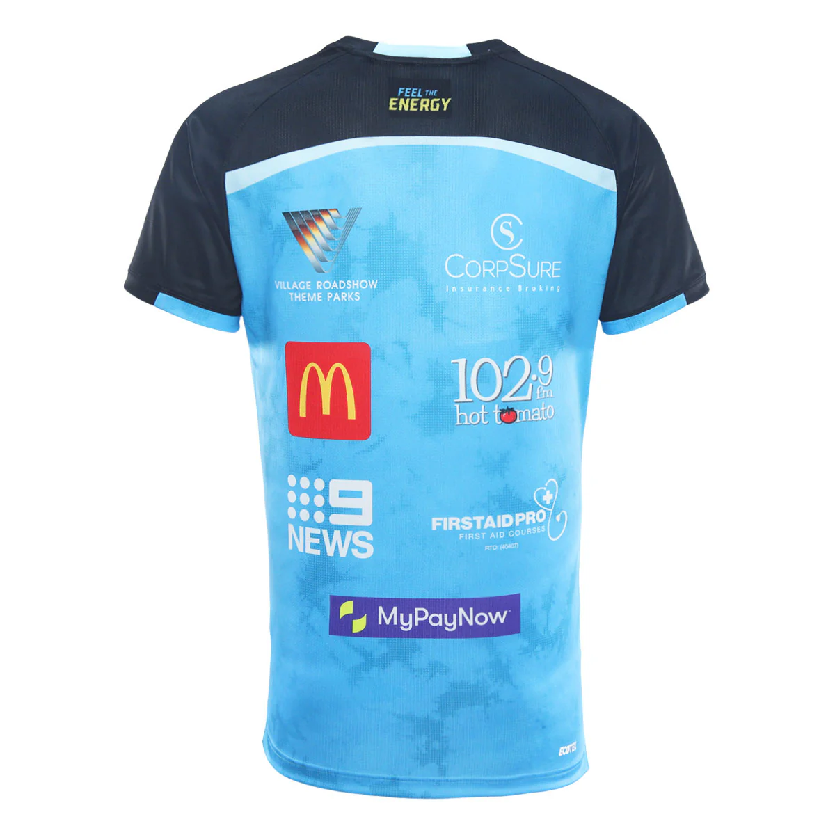 NRL Gold Coast Titans 2025 Cyan Training Jersey