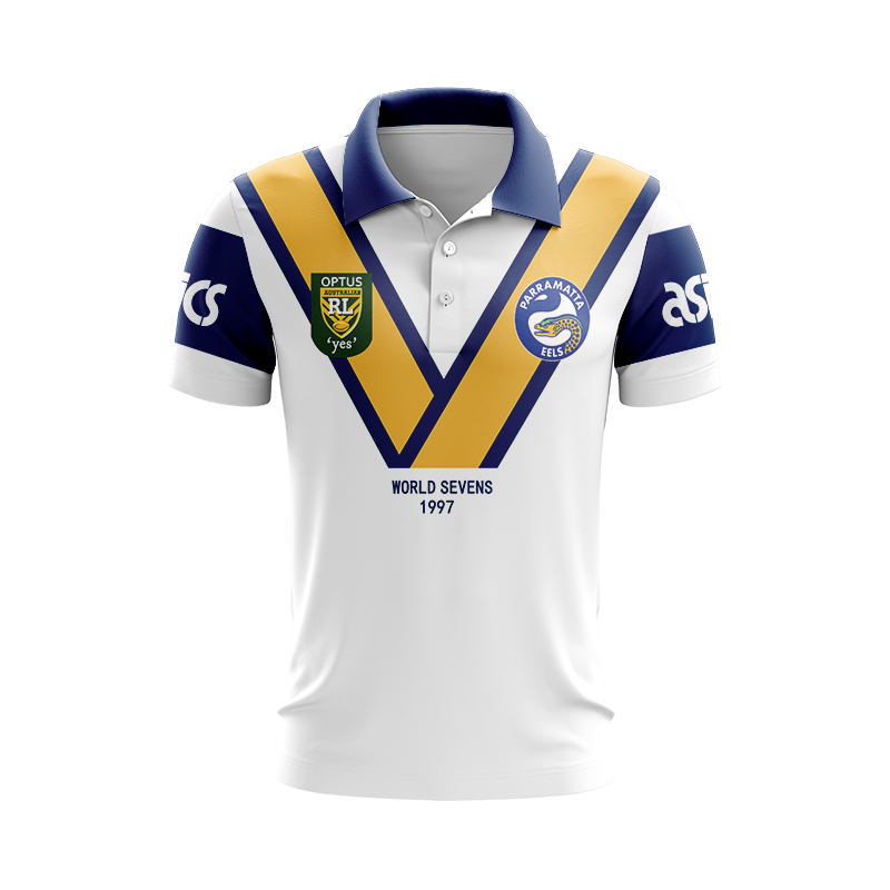 NRL Parramatta Eels 1997 Retro Polo Shirt