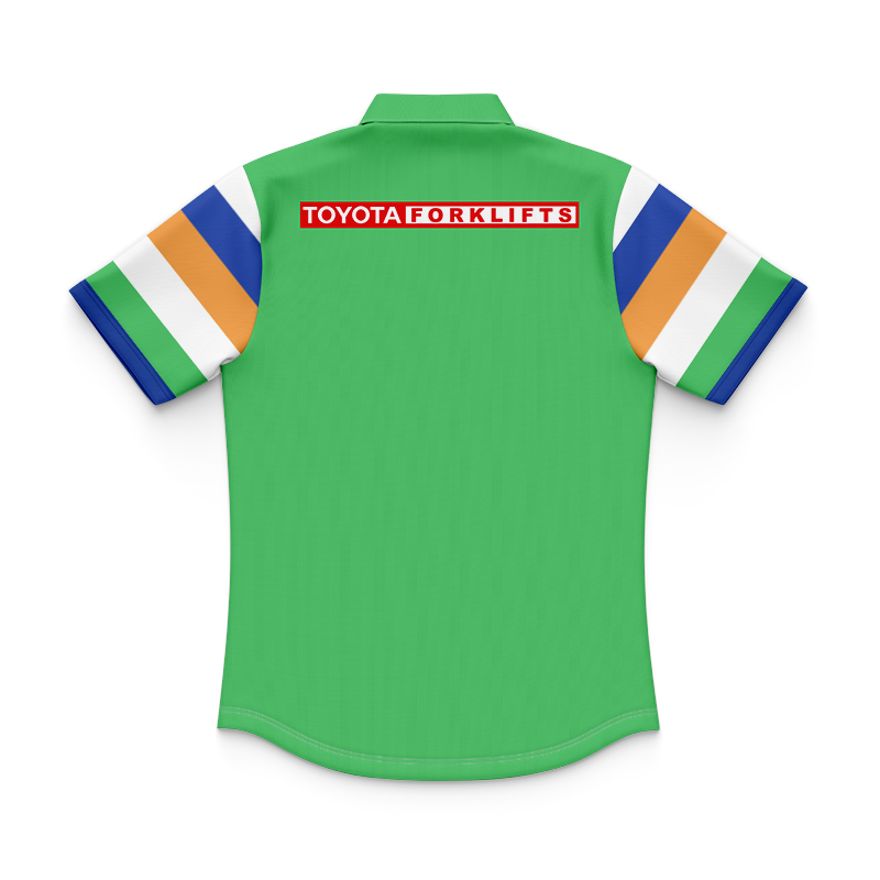 Kid's NRL Canberra Raiders 2024 Home Polo Shirt