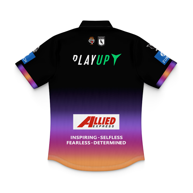 Kid's NRLW Wests Tigers 2024 Women in League Polo Shirt