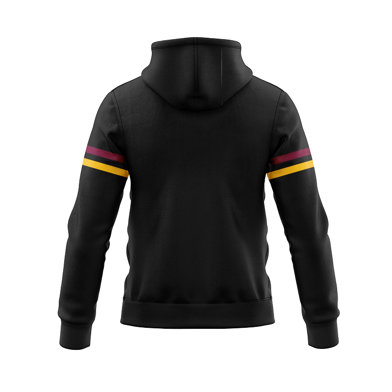 NRL Brisbane Broncos 2024 Players Run Out Zipper Hoodie