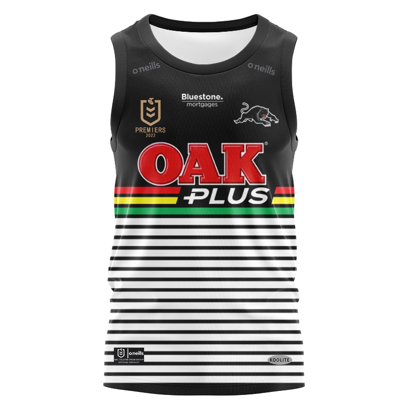 NRL Penrith Panthers 2022 Premiers Singlet