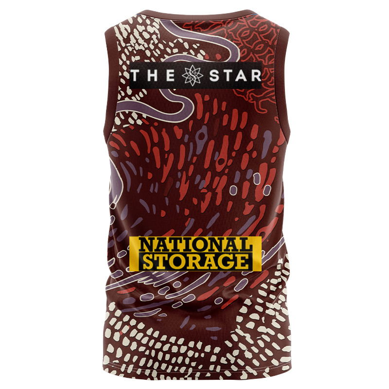 NRL Brisbane Broncos 2024 Indigenous Singlet